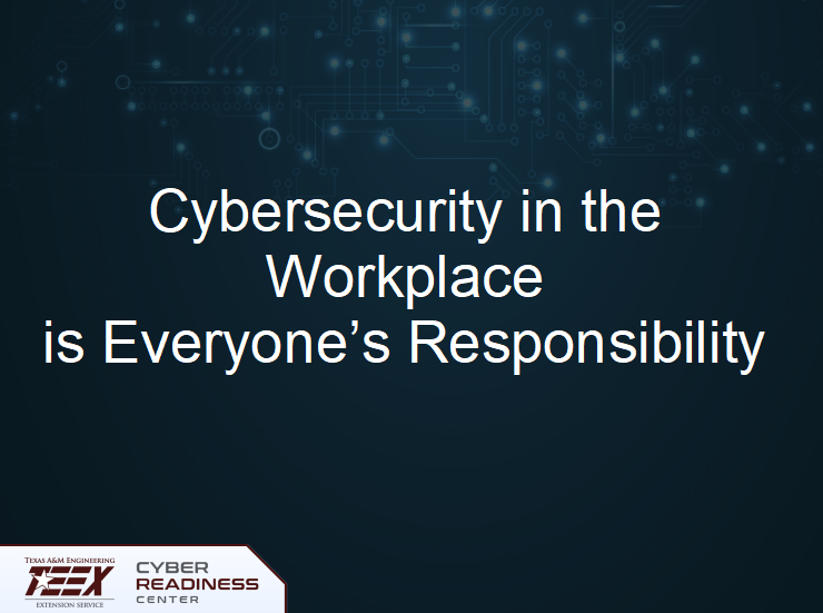 Cyber Safety in the Workplace 