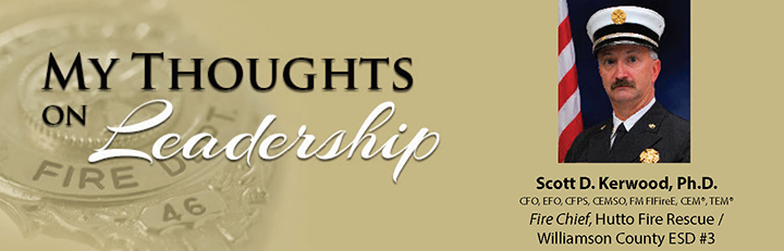 My Thoughts on Leadership - Scott Kerwood 